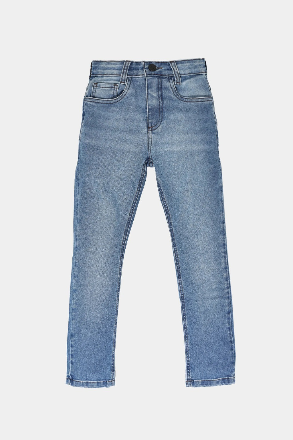 Calça Jeans Infantil Slim Azul Medio