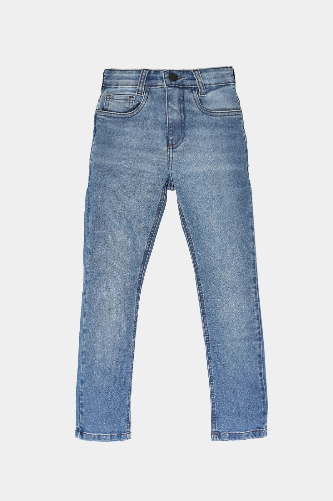 Calça Jeans Infantil Slim Azul Medio