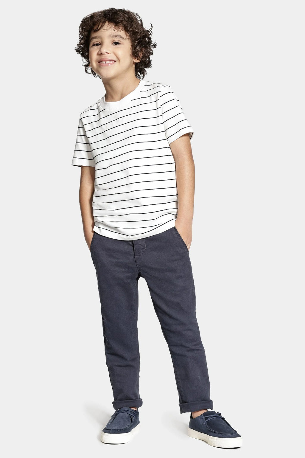 Calça Chino Infantil Color Marinho