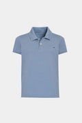 Polo Infantil Manga Curta Mineral