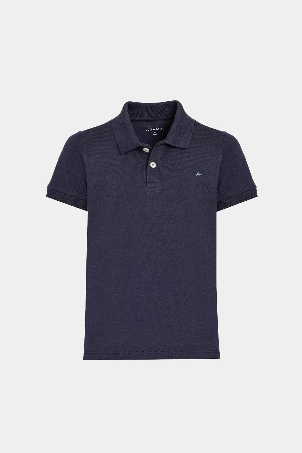 Polo Infantil Manga Curta Navy