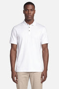 Polo Manga Curta Silk Blend Modal