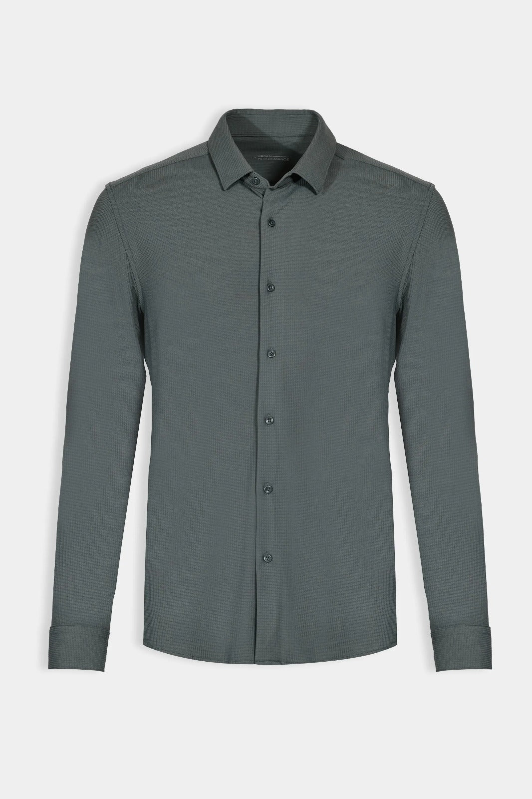 Camisa New Bold Manga Longa Verde Garrafa