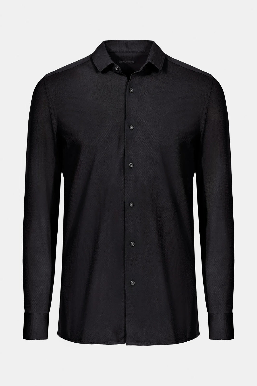 Camisa Bold Manga Longa Preto