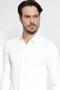 Camisa Manga Longa Slim Poliamida Micro Piquet Algodao