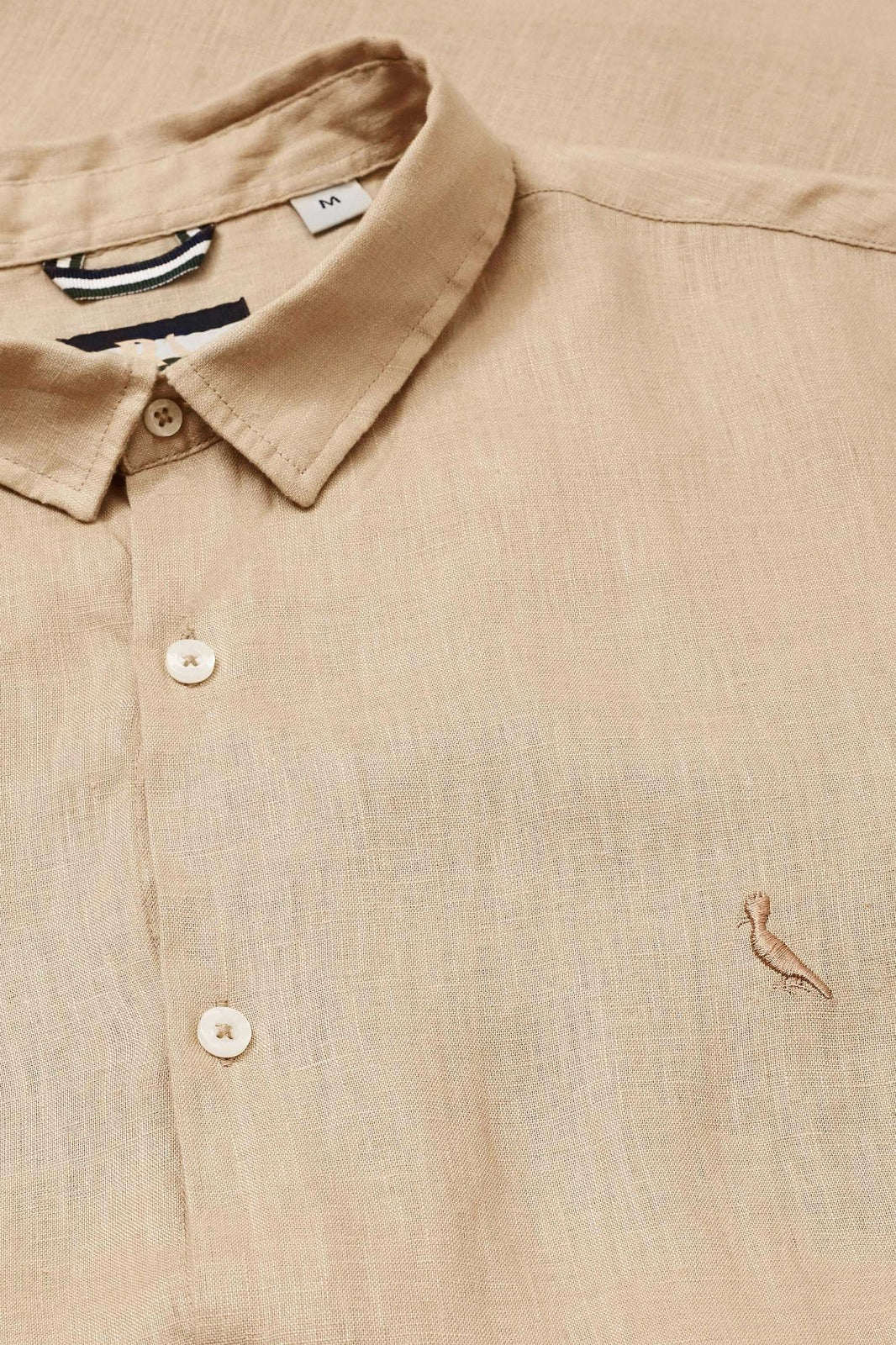 Camisa manga curta linho