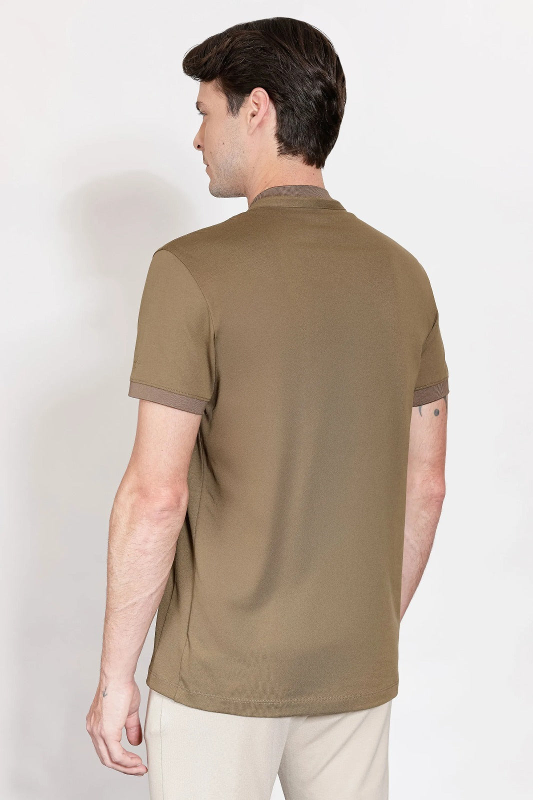Polo Piquet Pima Performing Verde Militar