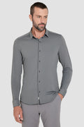 Camisa Flex Defense Manga Longa Cinza Grafite