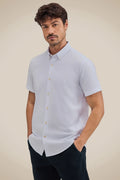 Camisa Manga Curta Oxford Color