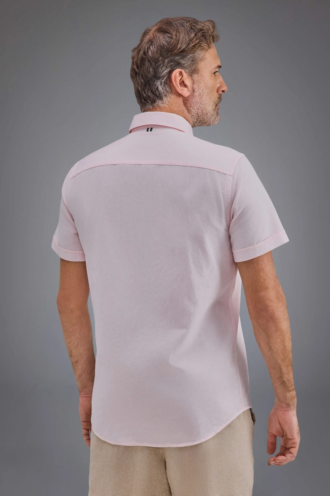 Camisa Manga Curta Oxford Color