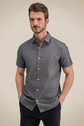 Camisa Manga Curta Oxford Color
