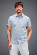 Camisa Manga Curta Oxford Color
