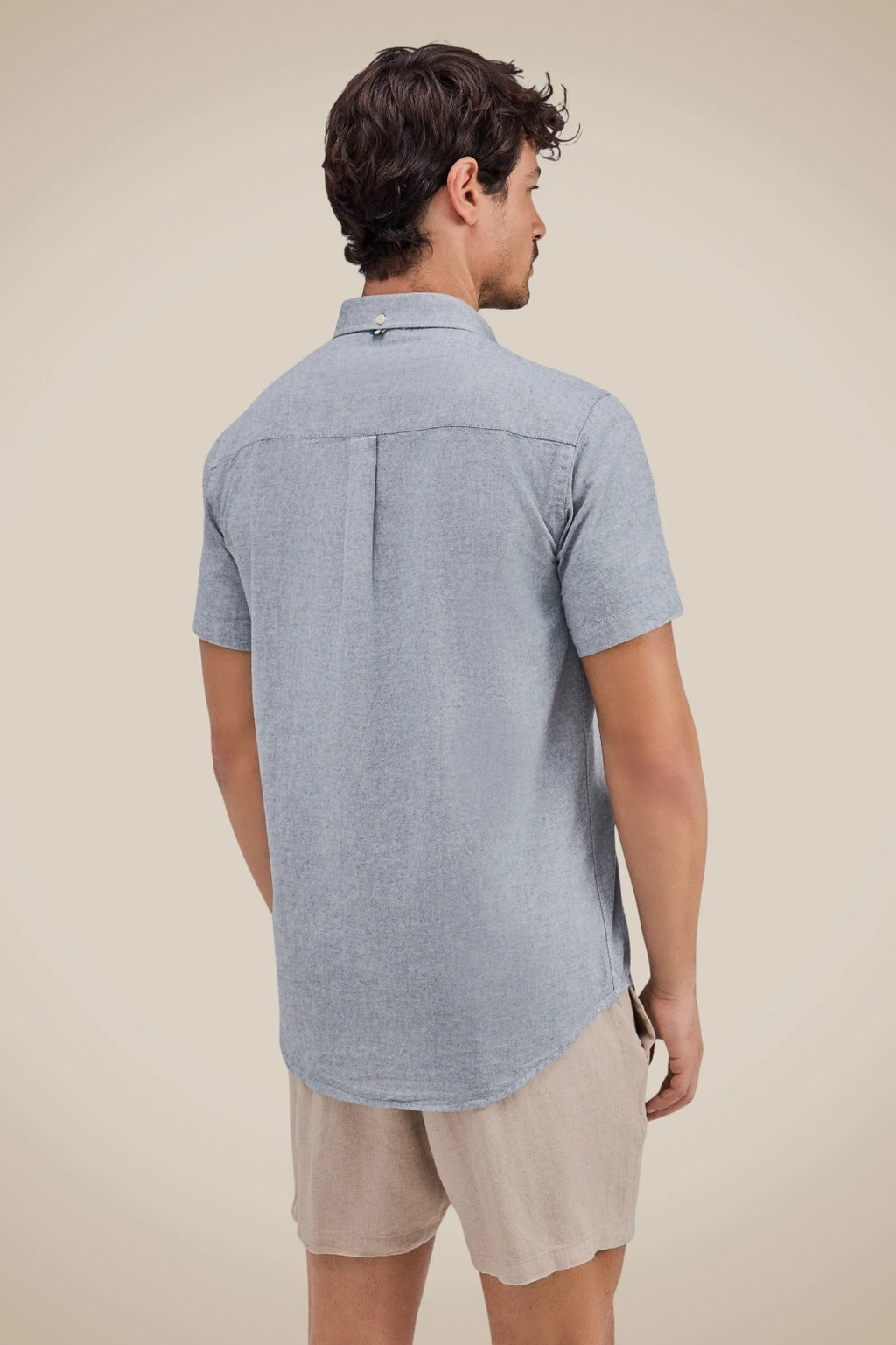 Camisa Manga Curta Oxford Color