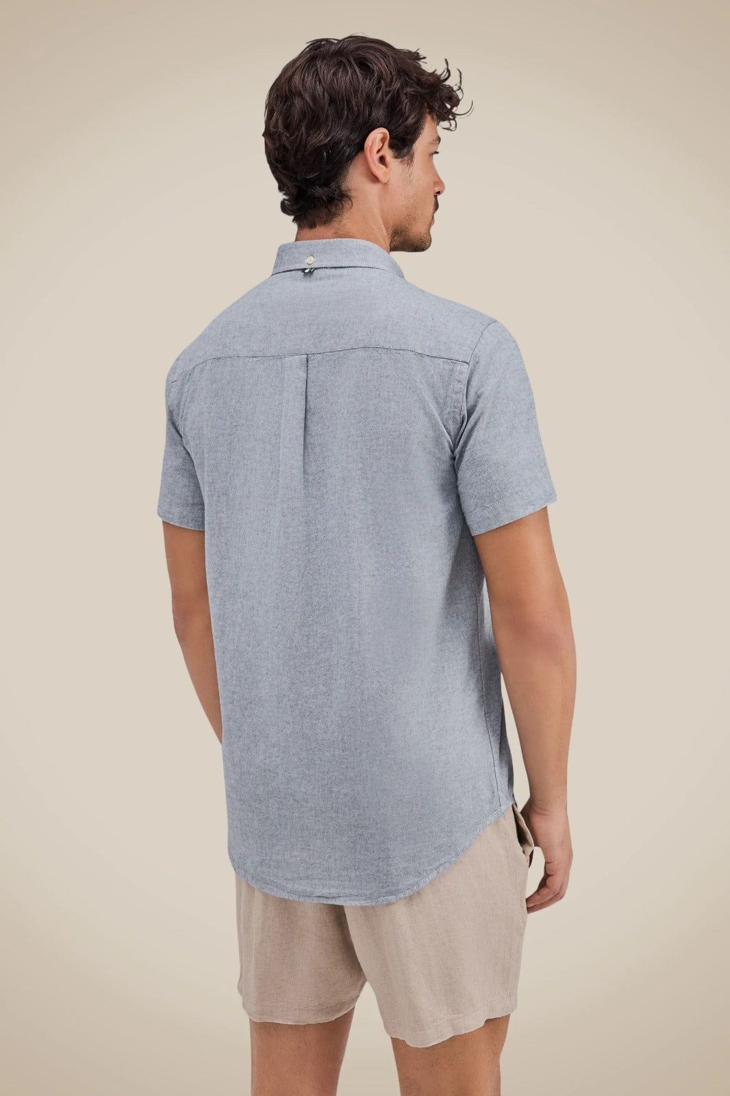 Camisa Manga Curta Oxford Color
