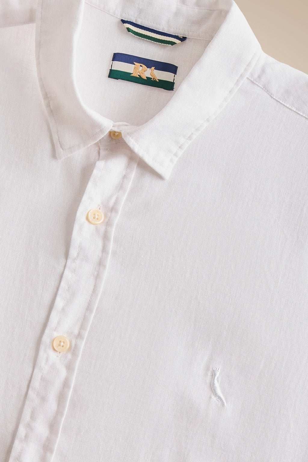 Camisa Manga Curta Linho Pienza