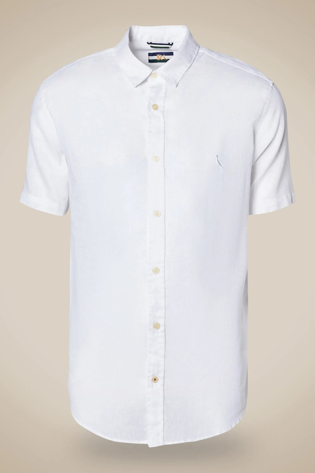 Camisa Manga Curta Linho Pienza