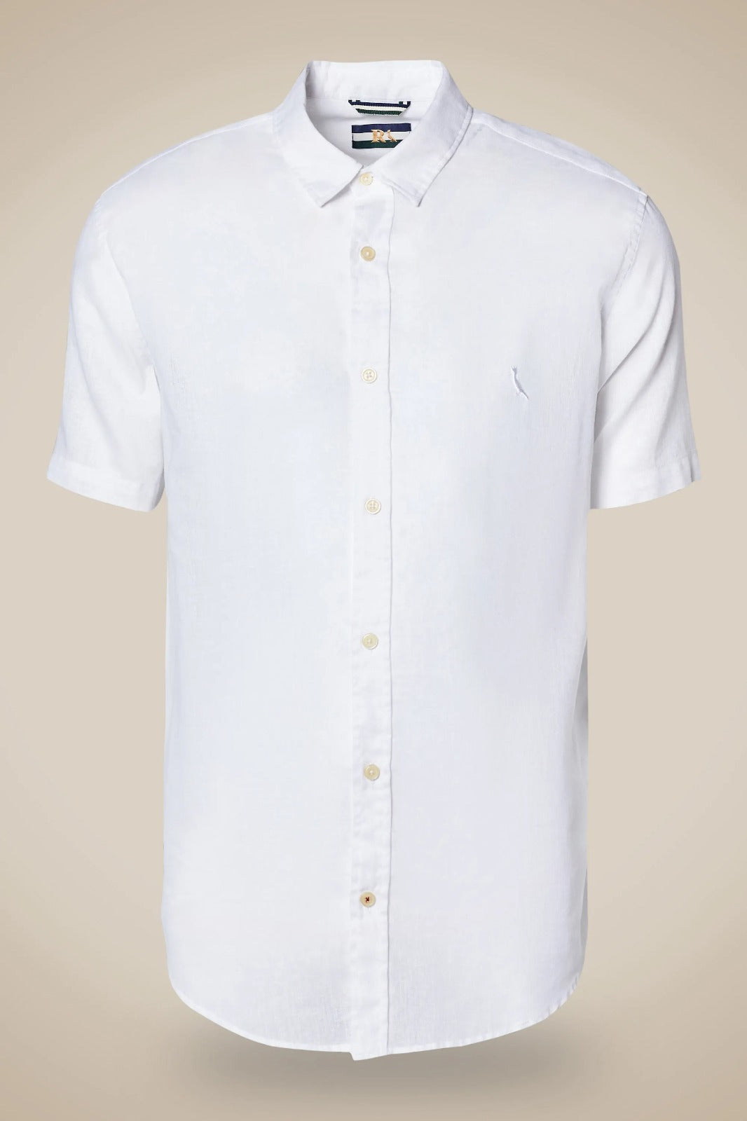 Camisa Manga Curta Linho Pienza