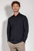 Camisa Bold Manga Longa Preto