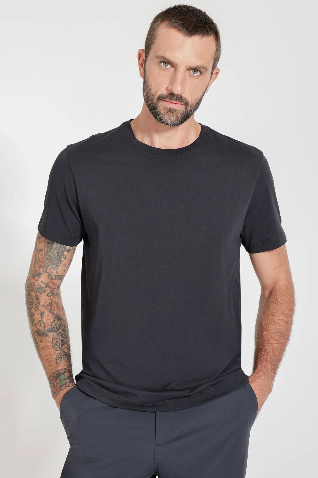 Camiseta Manga Curta Pima Performing Preto