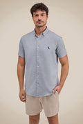 Camisa Manga Curta Oxford Color